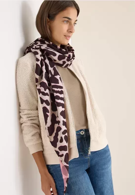 Foulard triangulaire à motif