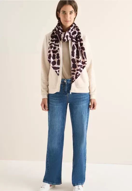 Foulard triangulaire à motif