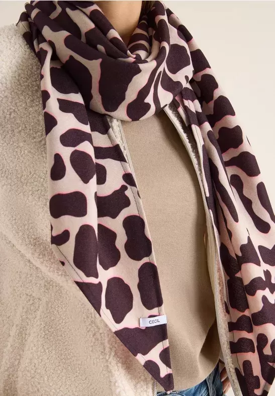 Foulard triangulaire à motif