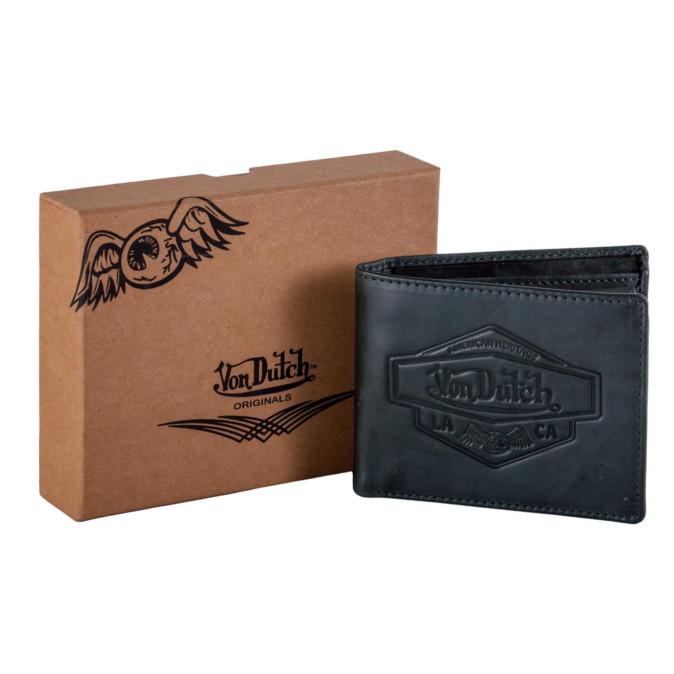 Portefeuille en cuir