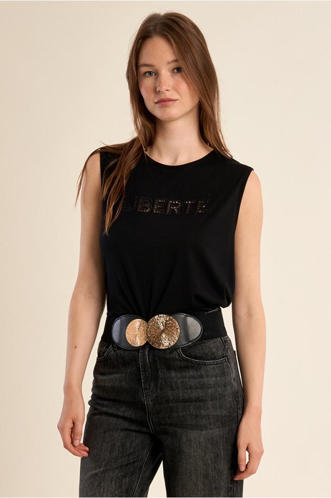 Ceinture en simili cuir