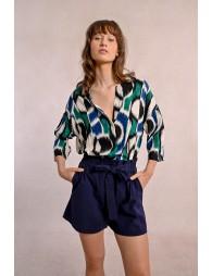 Short taille haute fluide