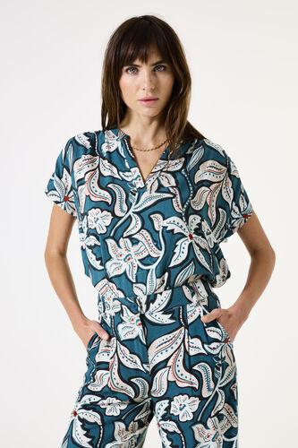 Blouse mc imprimée