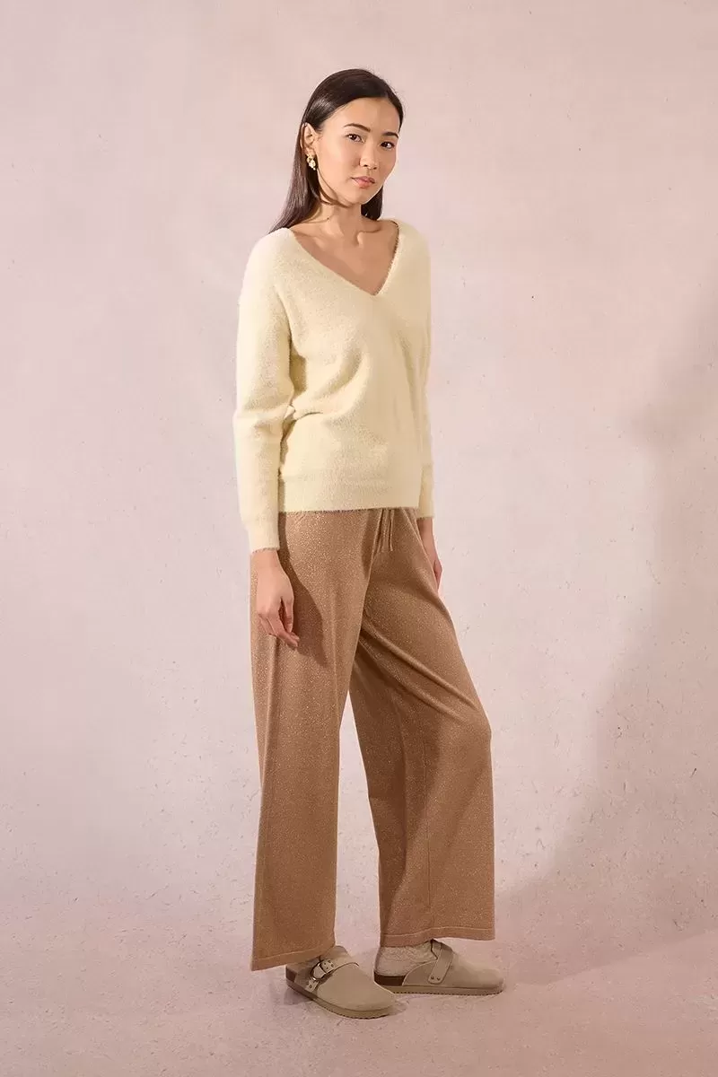 pull en maille texturée