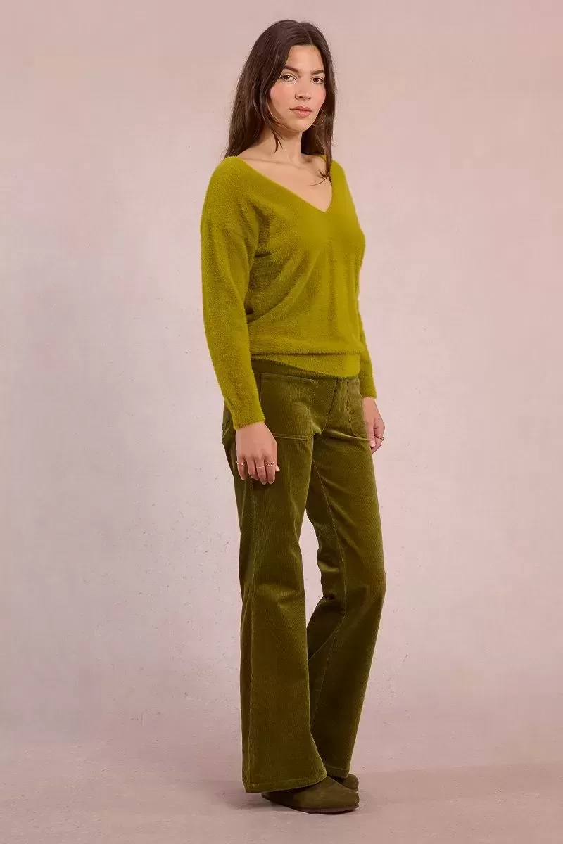 pull en maille texturée