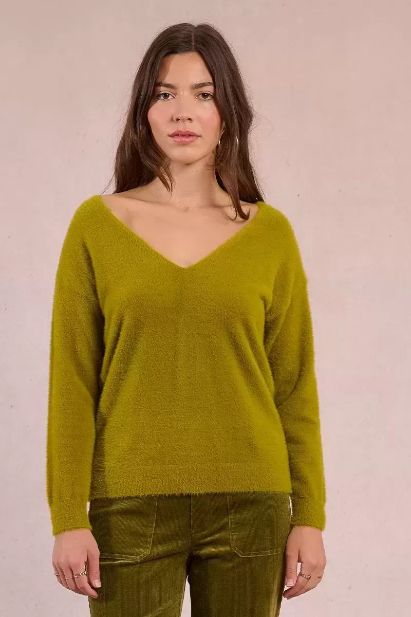 pull en maille texturée