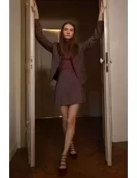 Blazer cintré en lainage