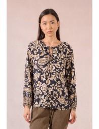 Blouse oversize imprimée