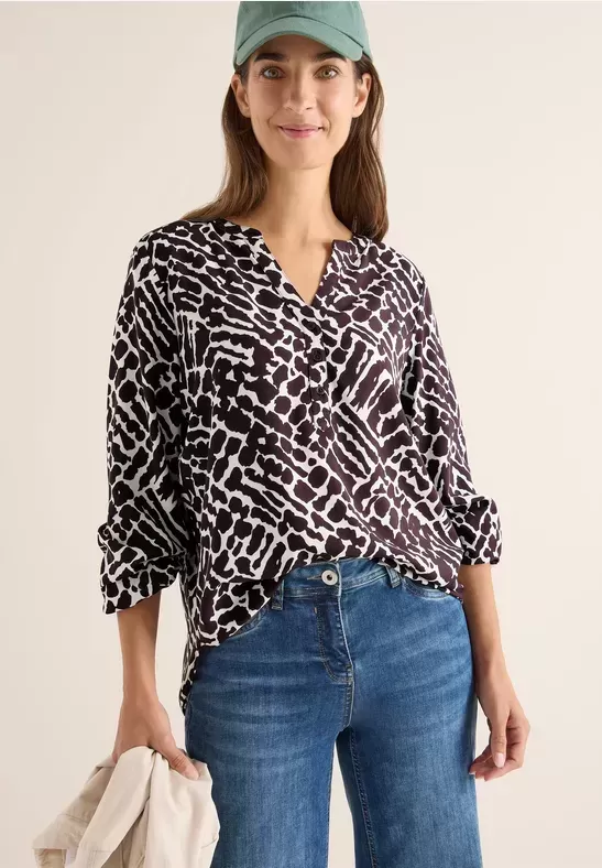Blouse à motifs