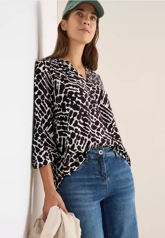 Blouse à motifs