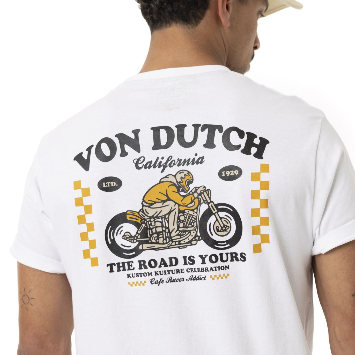 T shirt col v coupe régular