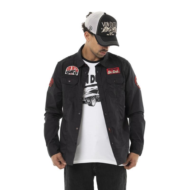 Chemise en coton coupe régular