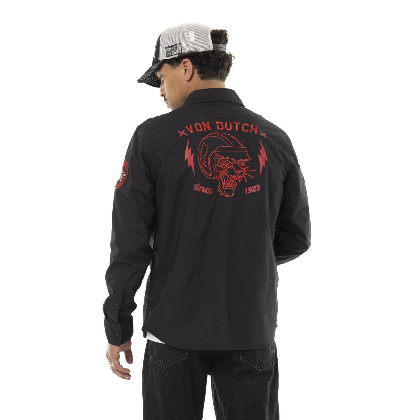 Chemise en coton coupe régular