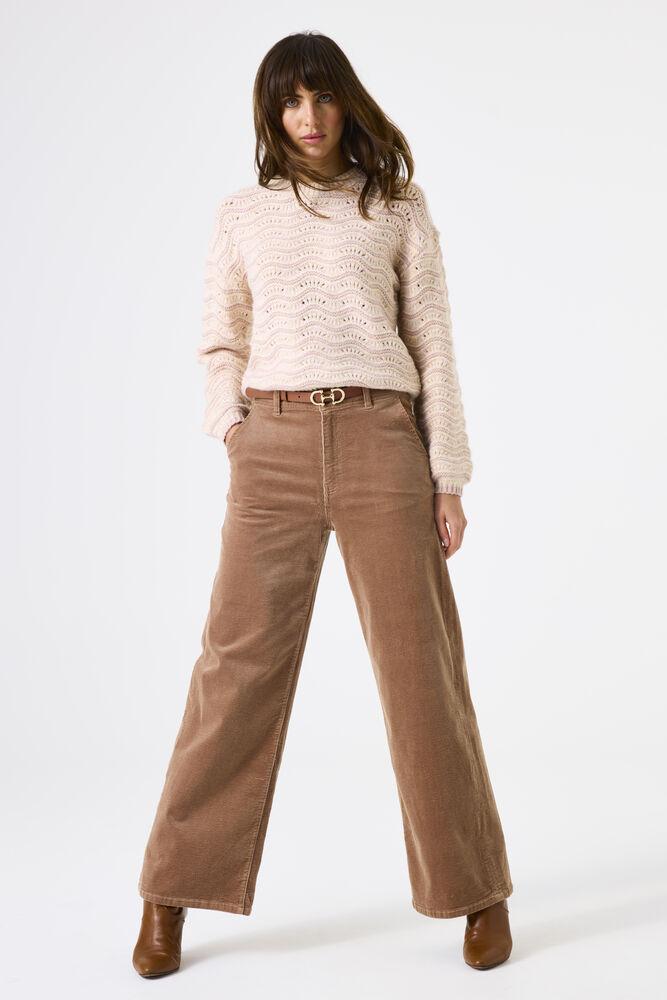Pantalon en velours cotelé