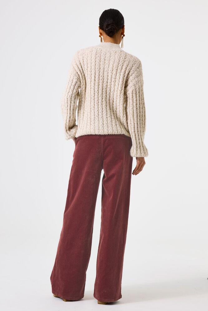 Pantalon en velours cotelé