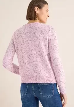 pullover en tricot à motifs