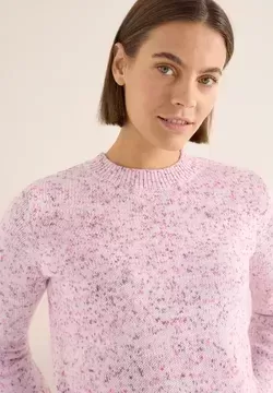 pullover en tricot à motifs
