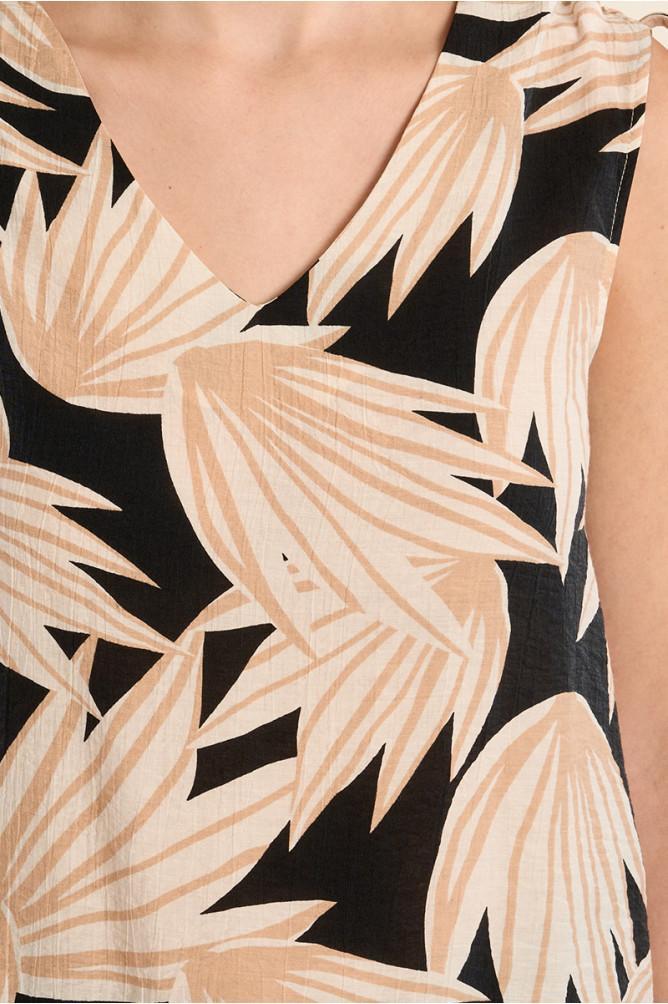 Top à imprimé floral