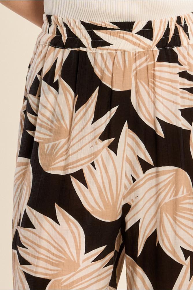 Pantalon fluide imprimé
