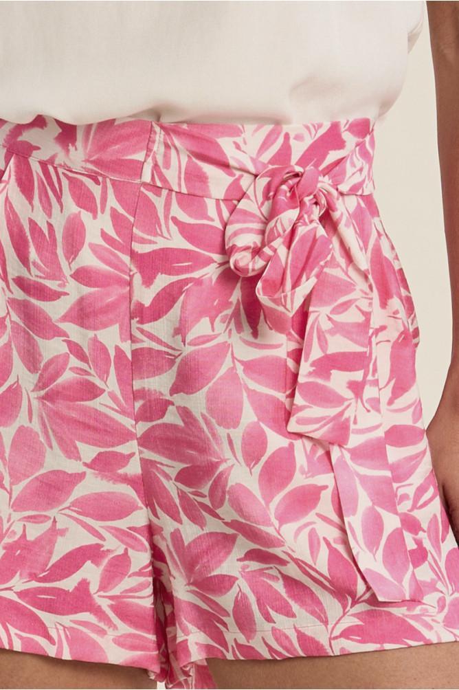 Short fluide taille haute