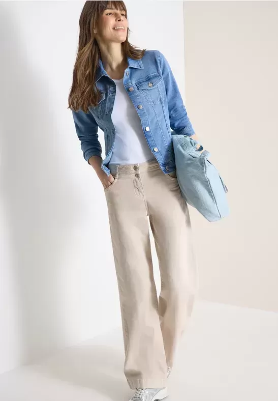 Veste en jean avec poches