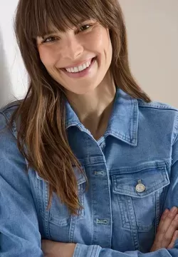 Veste en jean avec poches