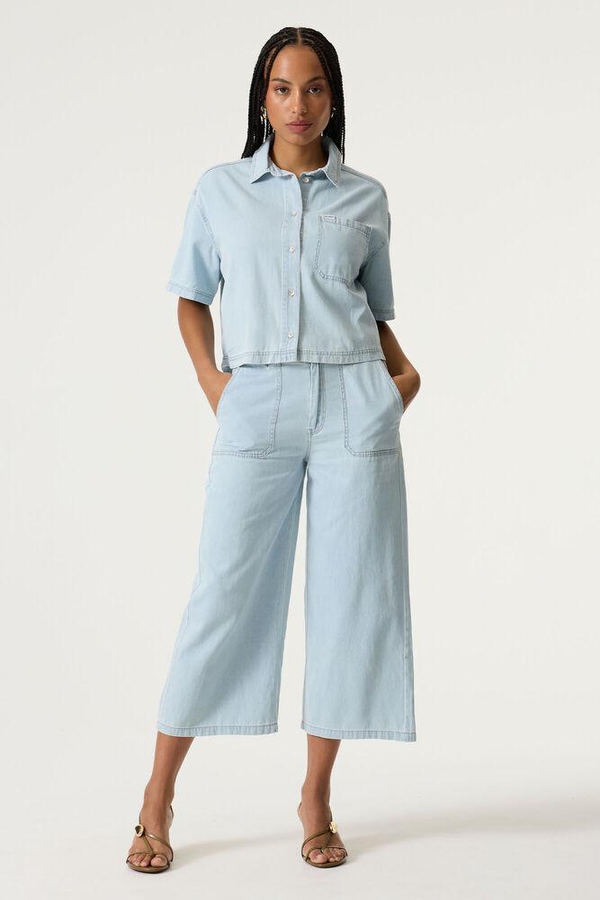 Blouse en denim