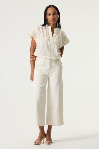 Pantalon en twill de coton