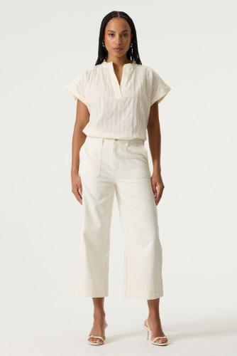 Pantalon en twill de coton