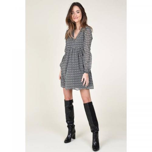 Robe courte imprimée