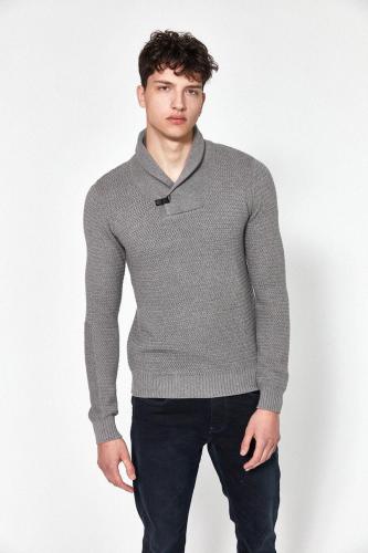 Pullover col chale