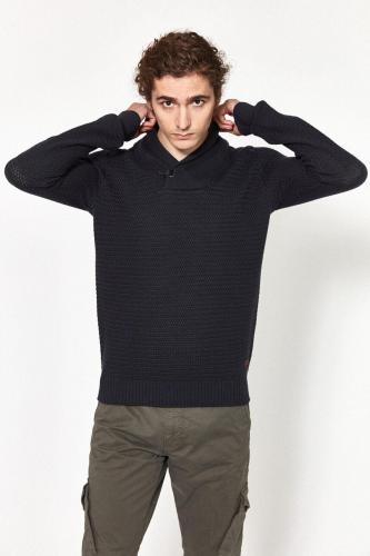 Pullover col chale