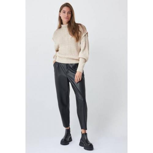 Pullover col roulé 2 en 1